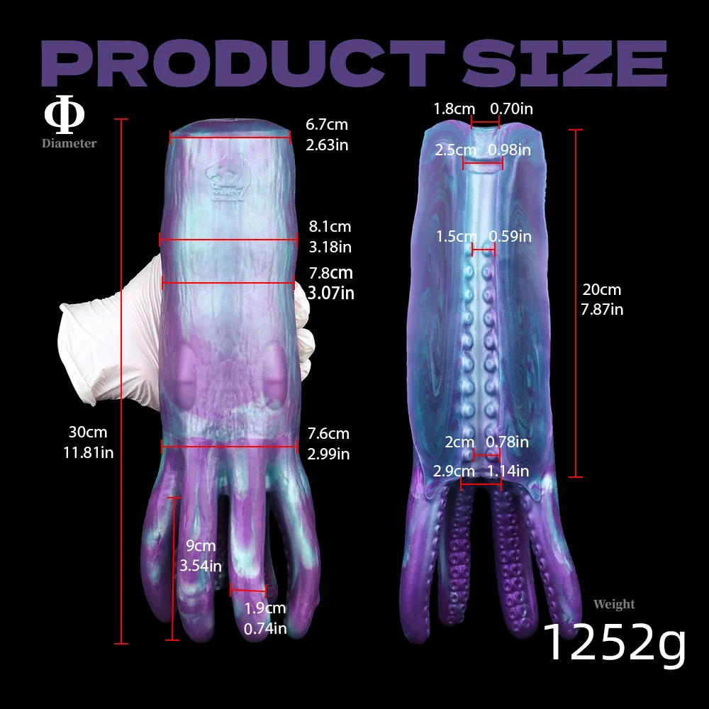 LUUK Fantasy Octopus Male Sex Toys For Man Male Masturbator Stroker With Air Pump Vacuumable Male Masturbation Toys Sex Toys