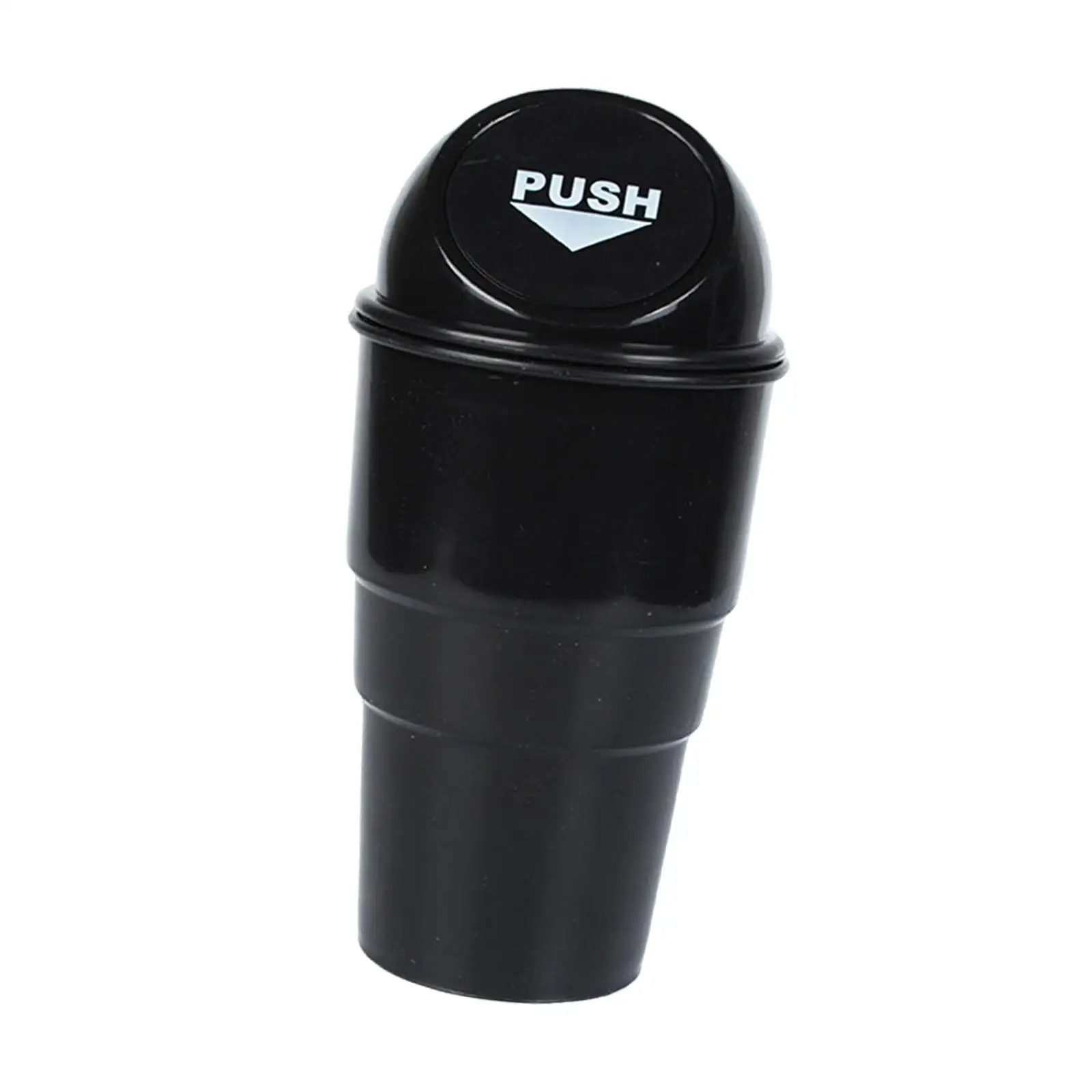 Generic Car Cup Holder Trash Can with Lid Car Storage Bucket for Truck