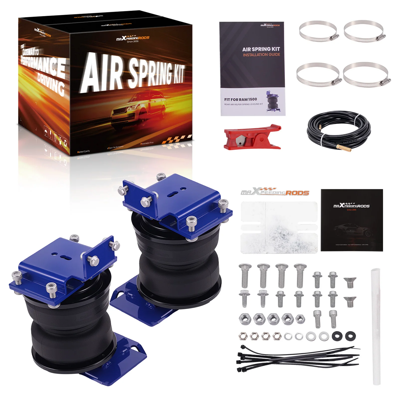 Air Suspension Replacement for Air Lift 57365 Air Spring Kit for Dodge Ram 1500 CLASSIC PICKUP 2009-2024