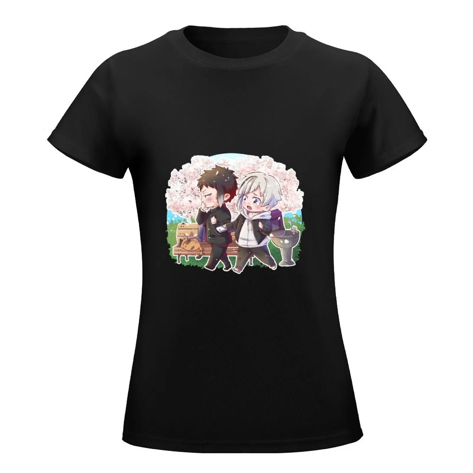 Shin Soukoku High School T-Shirt Female clothing quick-drying t shirt Women