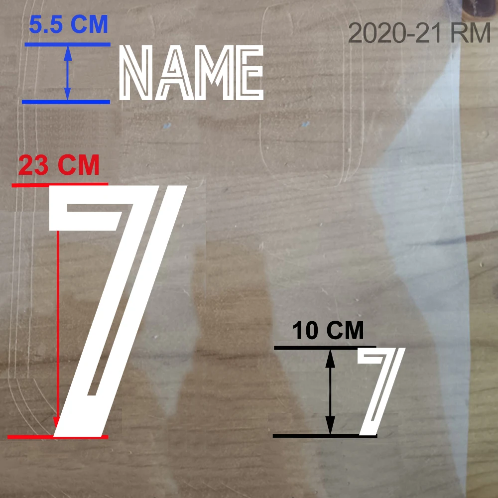DIY Customized Heat Transfer Football Basketbal Name Number Set Hot Stamping Stickers Professional PU high-Quality 26 Colors