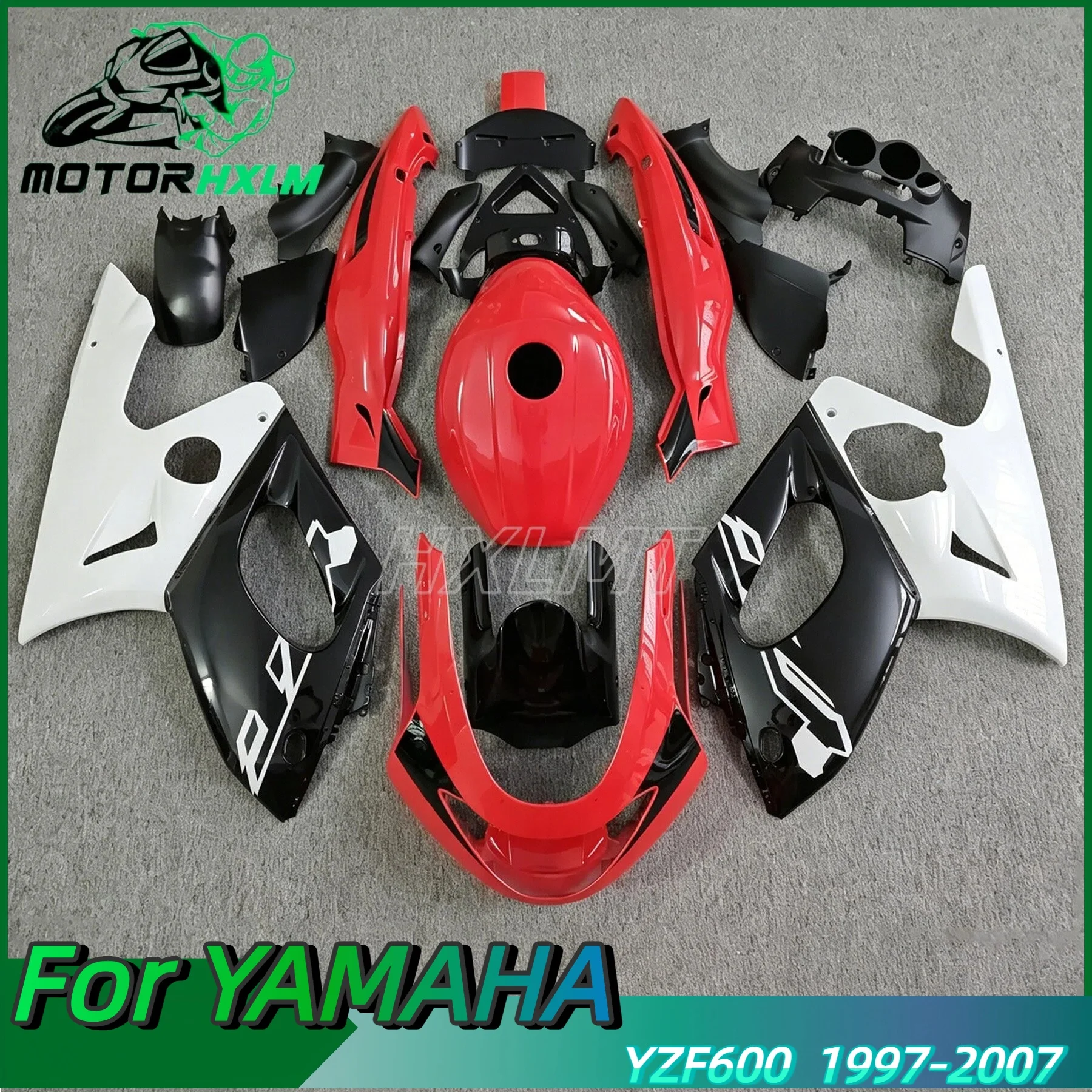 Kit carrozzeria in ABS per YAMAHA YZF600R Thundercat YZF 600R 97-07 Carenatura moto YZF 600 R Stampaggio a iniezione