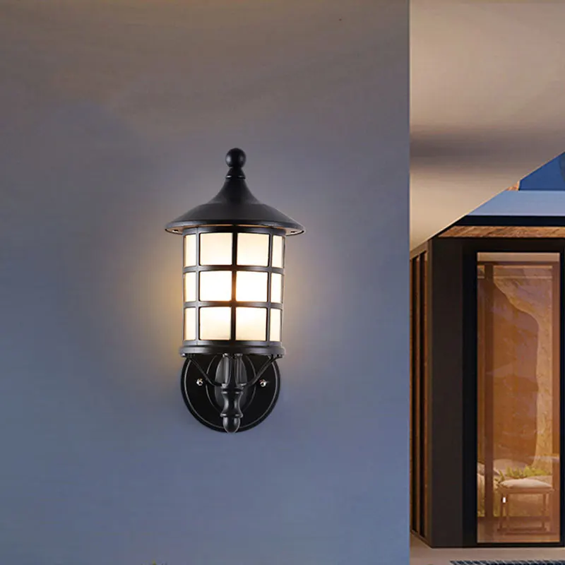 

Outdoor Waterproof Wall Lamps Modern Courtyard Exterior Wall Corridor Lighting Indoor Aisle Balcony Porch Fixtures