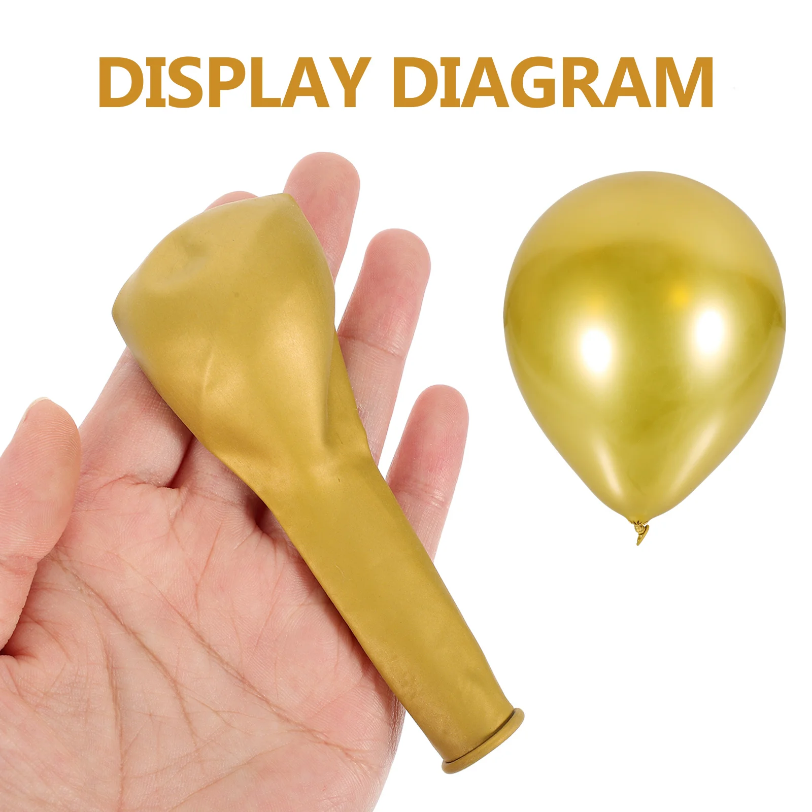 

50Pcs Longlasting Latex Balloons Party Accessories Festive Decor Weddings Birthdays Wedding Balloons Decors Party Favors