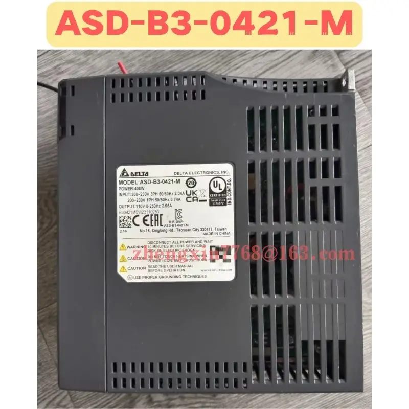 Used Servo Drive ASD-B3-0421-M ASD B3 0421 M Normal Function Tested OK