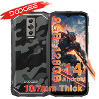 DOOGEE Blade10 Rugged Phone 6.56 Inch 90Hz IPS Display 9GB(4 + 5) 128GB Octa Core 16MP Main Camera 5150mAh Android 14 Face Unlock