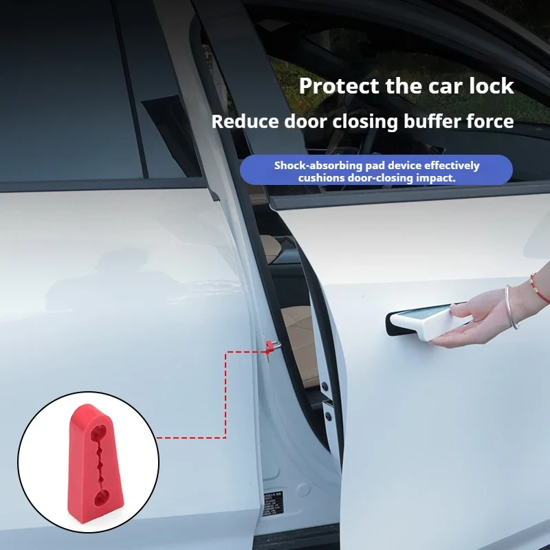 الصوت المثبط قفل الباب العازلة لأودي A1 A2 A3 A4 A5 A6 A7 A8 Q2 Q3 Q5 Q7 Q8 TT S3 قفل عازلة للصوت الصم ختم المميت #5