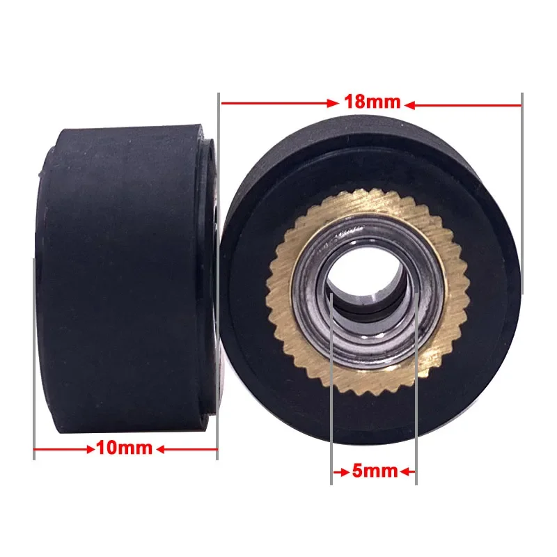 Long Life Pressure Pinch Roller 5x10x18mm for Summa Series Cutting Plotter Vinyl Cutter Press Push Roller Wheel 6PCS/Lot