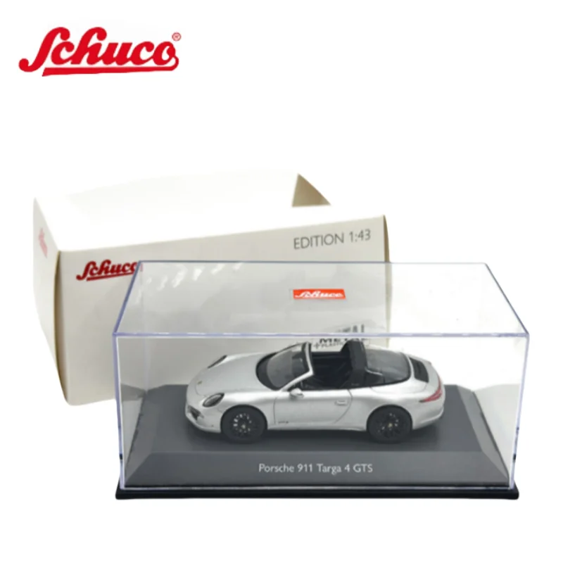 1/43 Porsche 911 Targa4 GTS alloy simulation model, children's collection of decorative toys, for children's holiday gifts.