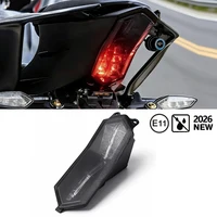 Luz Trasera LED para Motocicleta E11-Mark para Yamaha YZF R1/R1S/R1M 2015-2023 YZF R6 YZF R7, Luz de Freno Trasera con Resistencia
