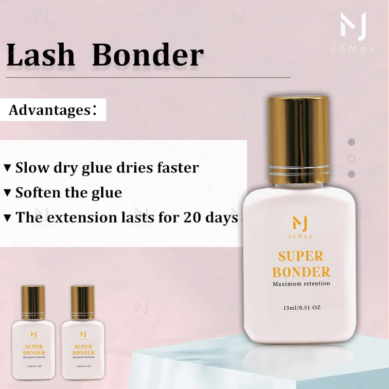 JOMAY 15ml Super Bonder For Eyelashes Extensions Lash Primer And Bonder For Lash Glue Help Lash Bonder Adhesive Makeup Tools