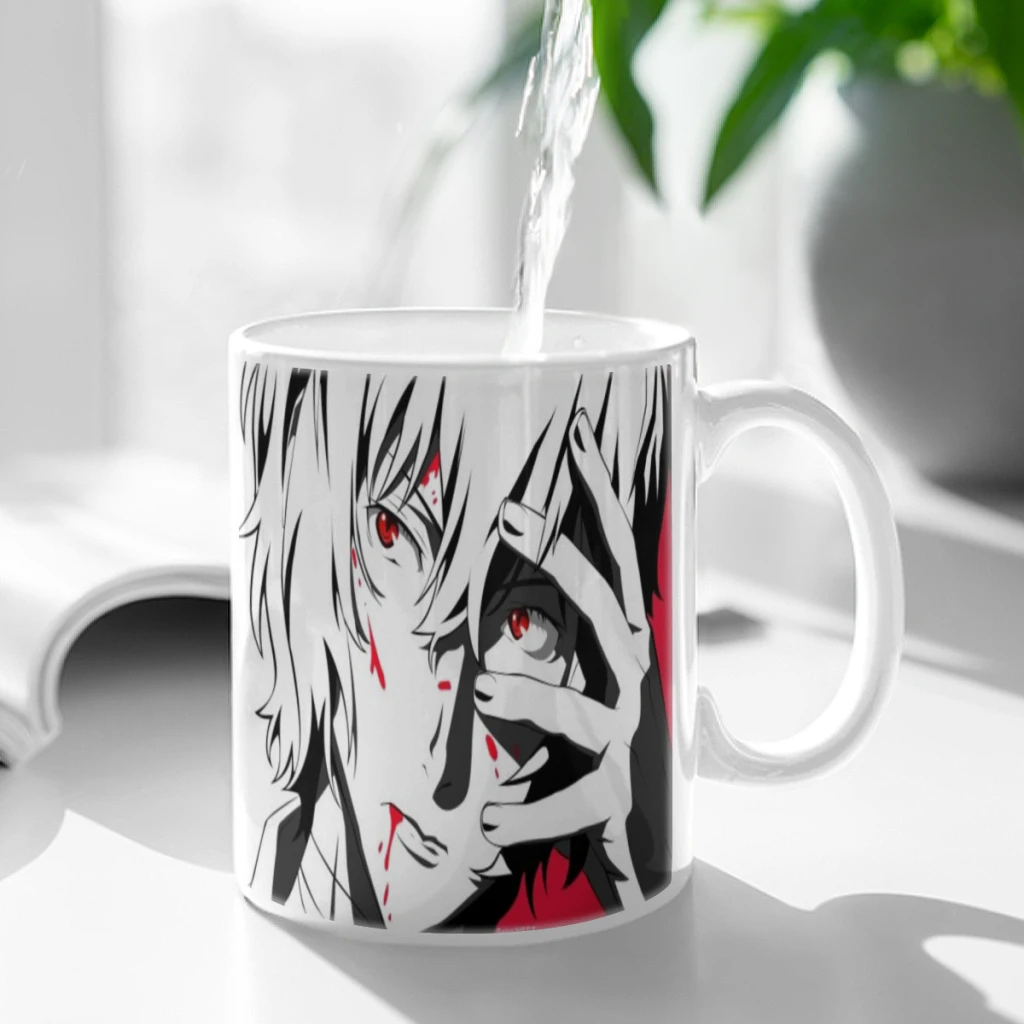 Japanese Anime Bungo Stray Dogs Free shipping Ceramic Cup Coffee Oatmeal Breakfast Cup Creative Personality Mug