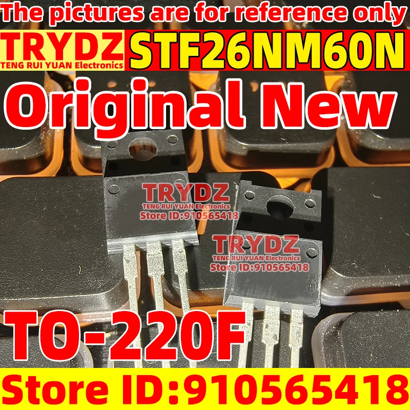 10-1pcs Original New 26NM60N STF26NM60N TO-220F 600V 20A