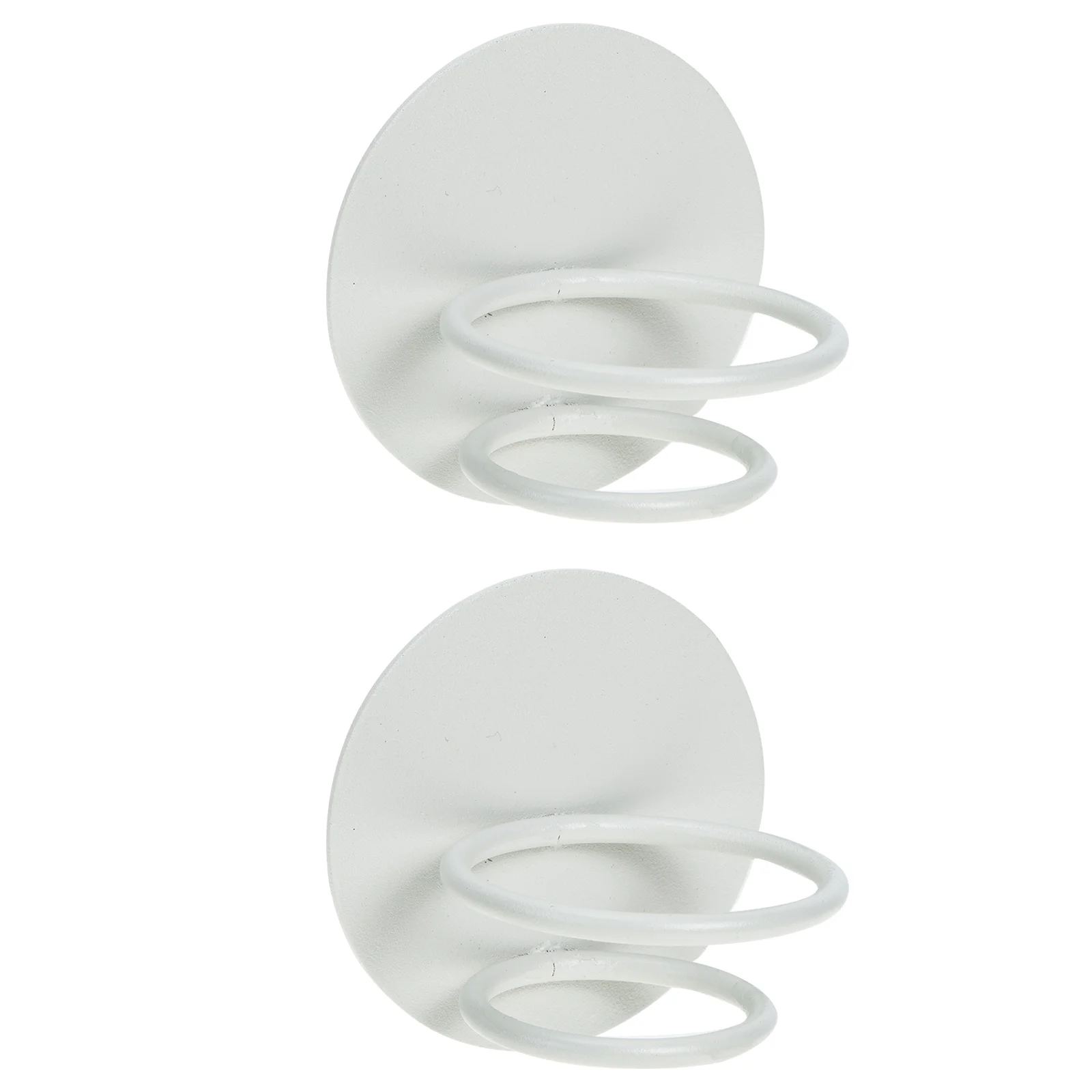 

2 Pcs Beauty Egg Storage Rack Sponges Makeup Holder Container Puff Carbon Steel Cotton Rounds Powder Stand Accessories