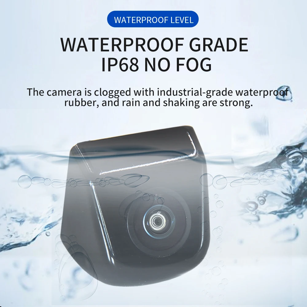 Car universal reversing camera dynamic line, AHD CCD high-definition night vision, precise dynamic guide line
