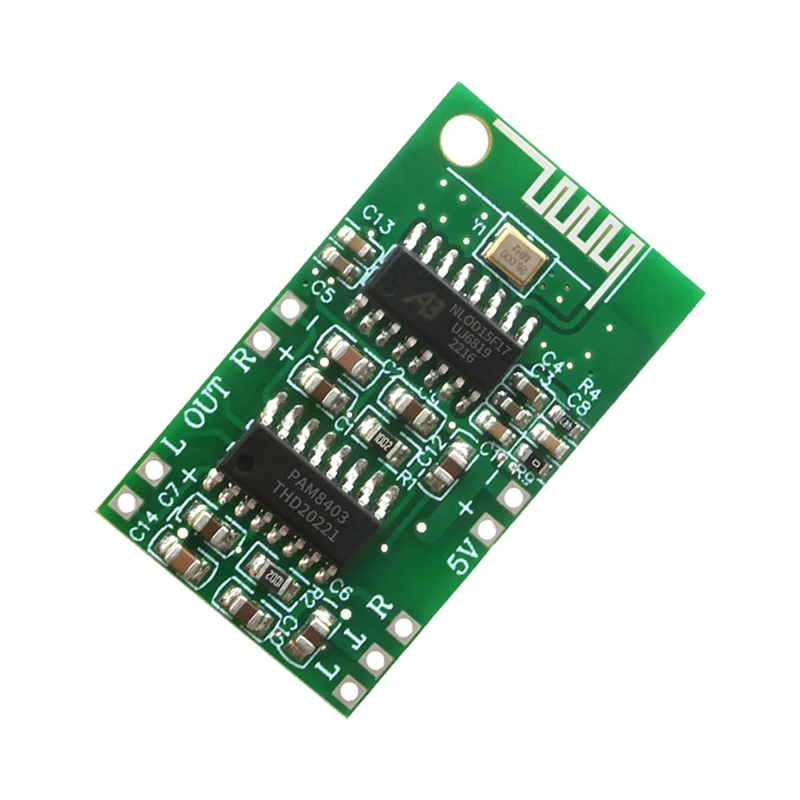 CA-8469 5V Bluetooth Amplifier Board PAM8403+CA-6928 Bluetooth Amplifier Module 5.0 Bluetooth Audio Module Easy To Use