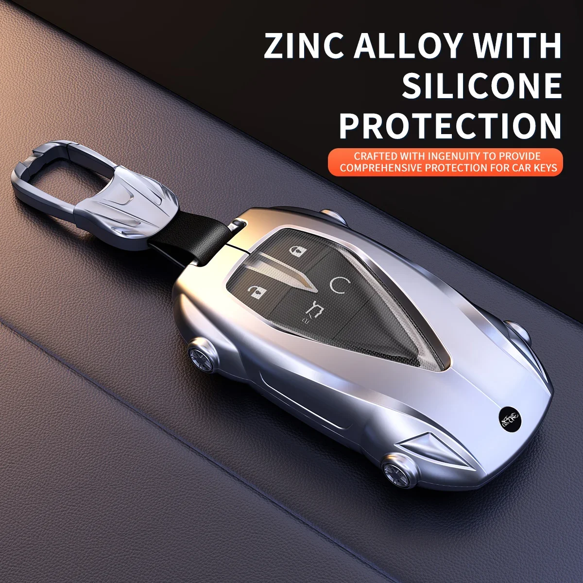 For Changan Deepal SL03 S7 S07, UNI-V UNI-K UNI-T Smart Remote Key Fob Shell Supercar Shape Zinc Alloy Car Key Case Cover