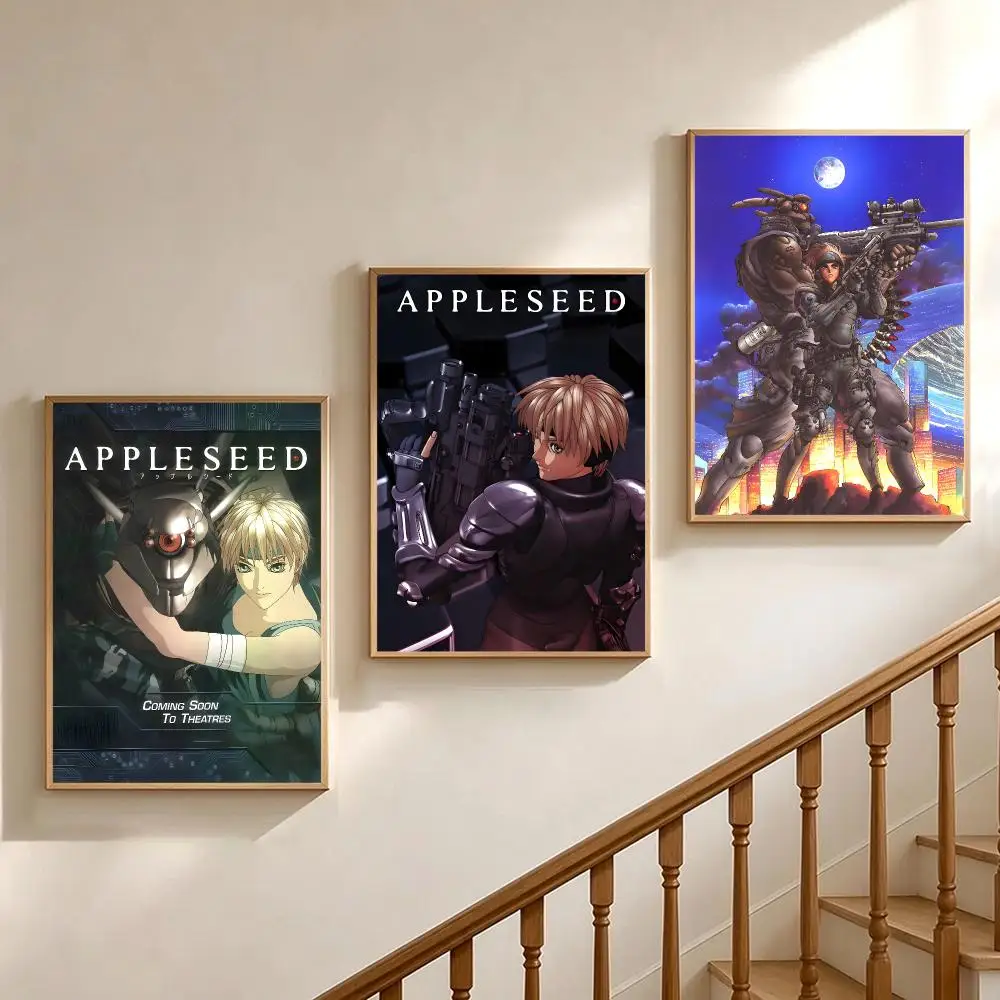 Anime APPLESEED Poster Poster HD Printing Soothing And Cream Style Home Decor For The Living Room Cafes Gift