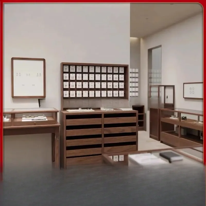 Jewelry Store Display Cabinet Island Display Stand Clothing Store Women's Clothing Jewelry Store Display Cabinet