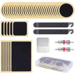 Bicycles Tire Puncture Repair Set Puncher Repair Set Bikes Inner Tube Patches Set Self-Adhesive Puncture Repair Patches