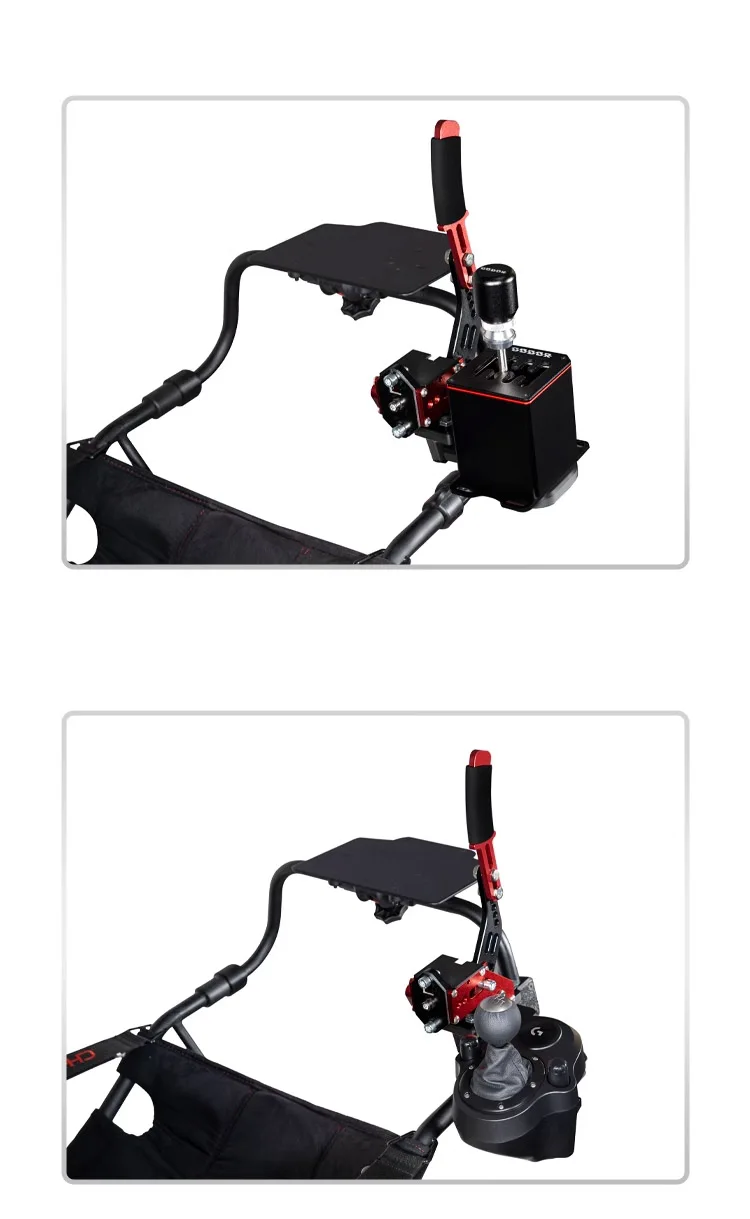 Bracket Handbrake Stand for Playseat Challenger Seat Th8a/G27/G29 Shifter Gear Lever for Thrustmaster Universal Bracket