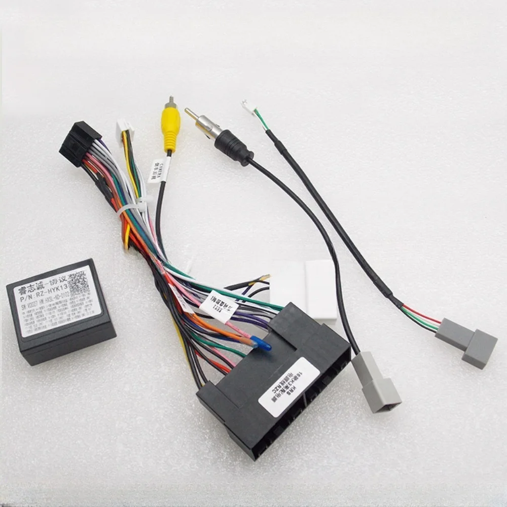 Canbus Box HYK-RZ-63 With Harness Wiring Cable For Kia K5 /K3 (Save Original Back Camera Function) Android 2 Din GPS Car Stereo