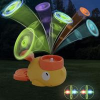 Flying Toys Disc Shooters Duck Launcher Toy Kit Step-on Flying Saucer Launch Toy Set Outdoor Toys Flying Saucer Pop Flying Toy