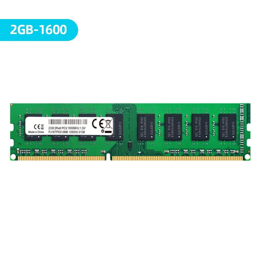

DDR3 Memory Ram 2G/4G/8G Desktop Computer Memory 240PIN CL9-CL11 8/16 Chips Fully Compatible with Intel/AMD Computer Components