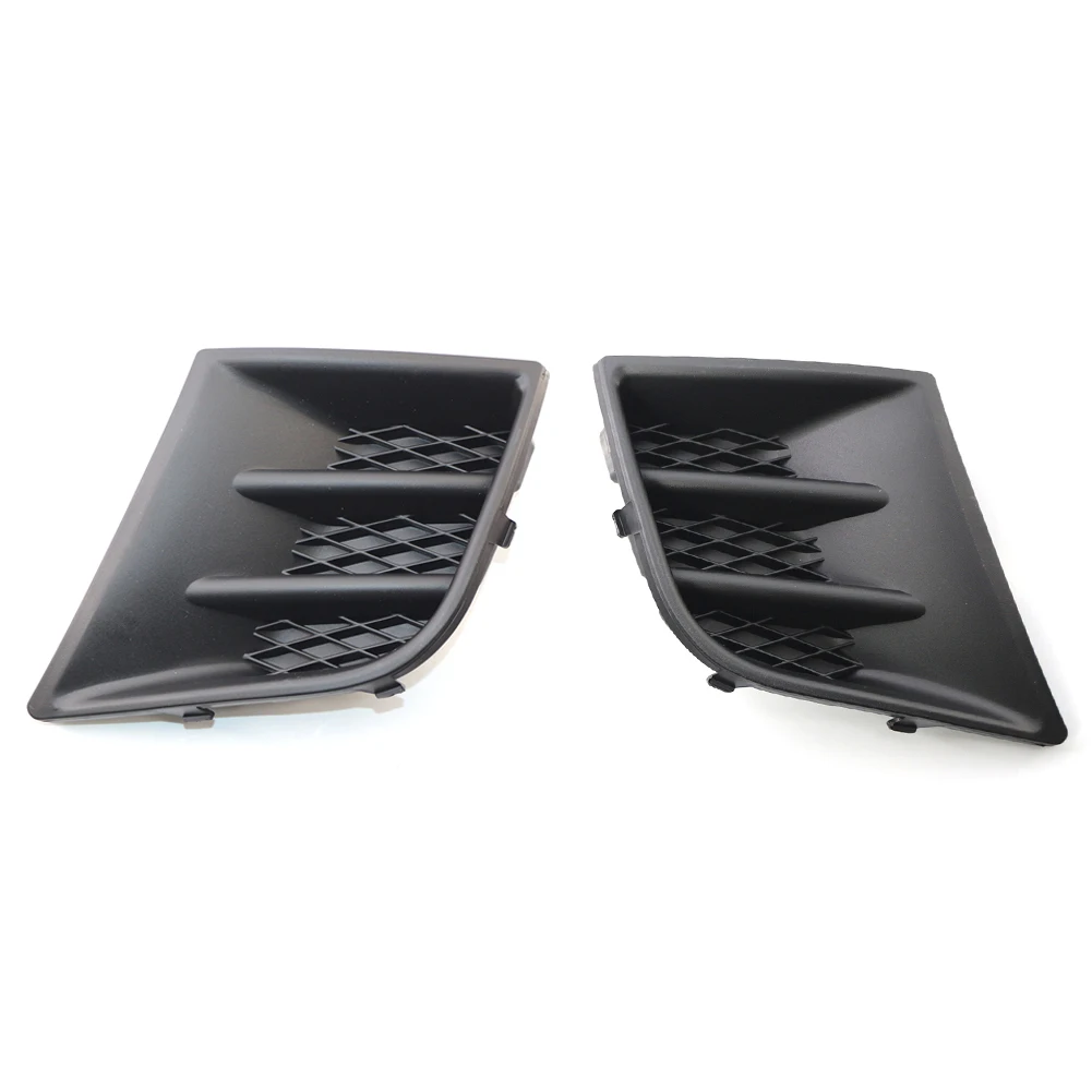 

Front Bumper Fog Light Grille Left Right Lower Grille Fog Light Frame 7422A9/7422A8 Fog Lamp Cover Grilles for Peugeot 107 09-12