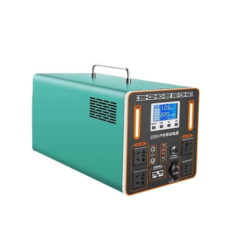 

Портативная уличная электростанция 220В, мобильный аккумулятор большой емкости, для кемпинга и аварийного питания автомобиля, домашний резервный источник энергии