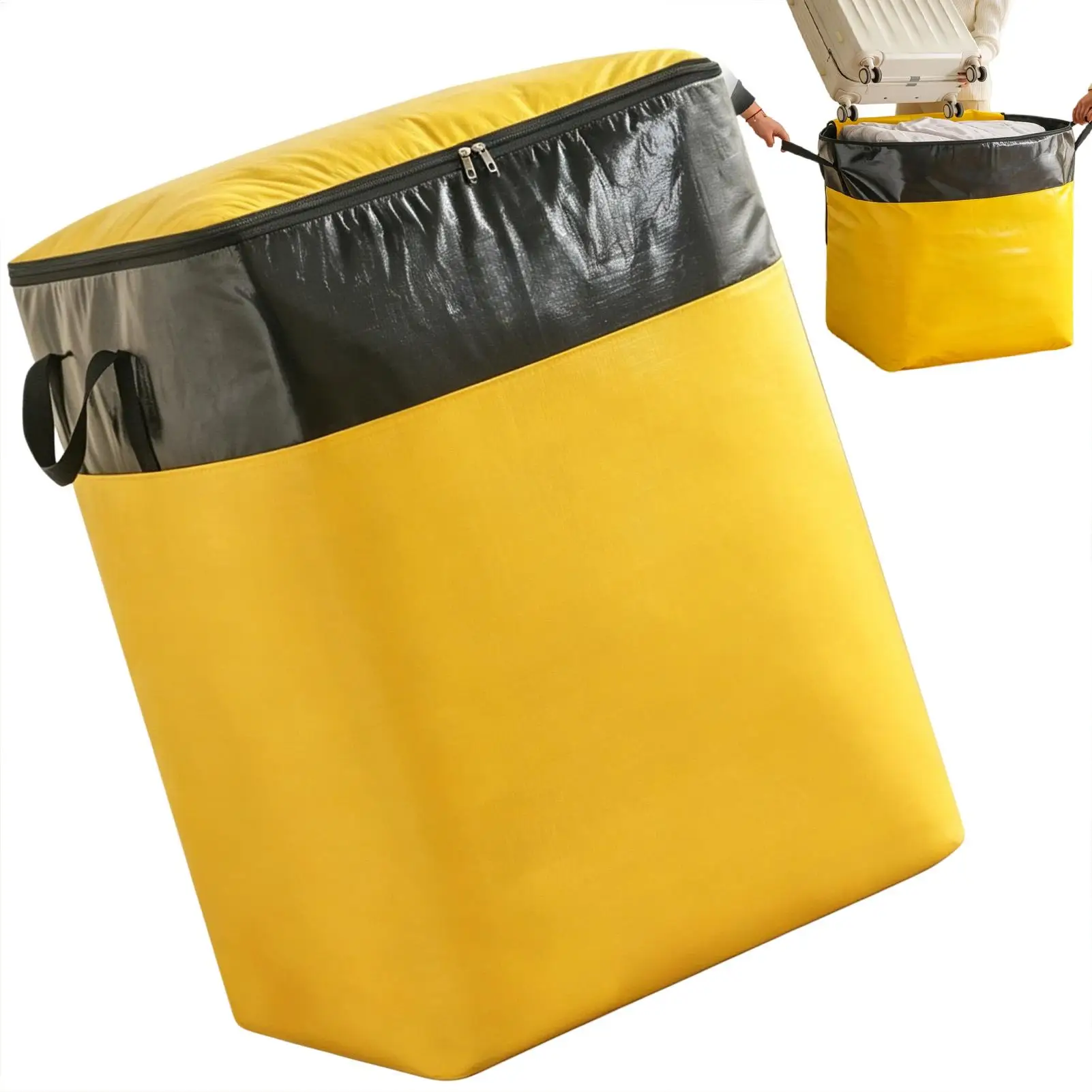 Moving Packing Bag Waterproof Strong Load-bearing Clothes Organizer Transfer Storage Wear-resistant Bag Luggage Bag Packing Case