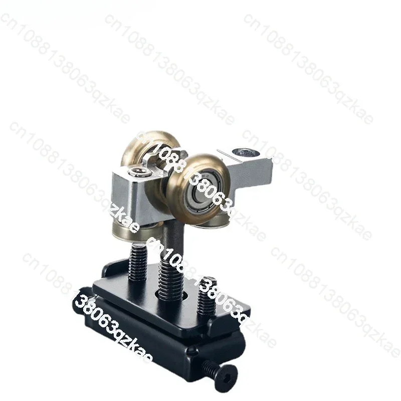 

Bus Door Slide Rail Inner Push Sliding Door Buffer Hanging Wheel Office Cloakroom Invisible Door Track Sliding Hardware