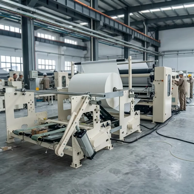 Compact Mini Toilet Paper Making Machine Simple Maintenance Great For Startup Small Processing Business