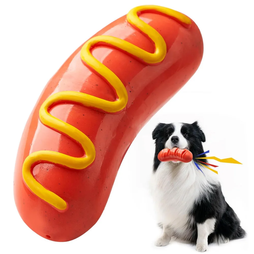 

Dog Chew Toys for Aggressive-Chewers - Indestructible Dog Toy for Aggressive Chewer，Tough Chew Toys for Dogs