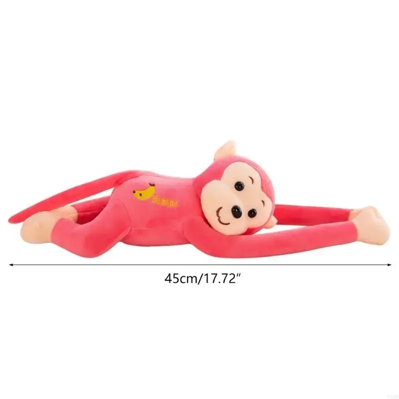 95AE Hanging Monkey Long Arm Plush Baby Doll Kids Gift Plush Toy Gifts For Baby Kids