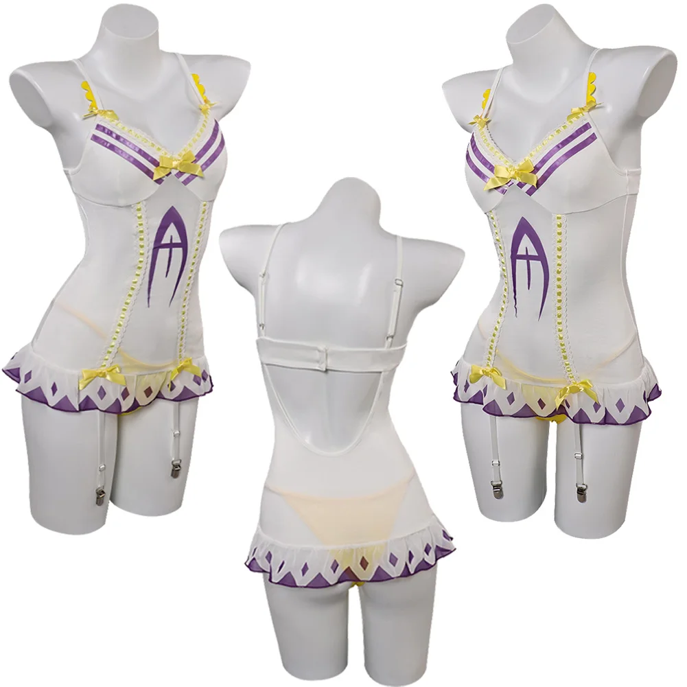 Adam-ropa de Cosplay para mujer, lencería de Anime de dibujos animados Hell Inn, trajes de juego de rol para niñas adultas, disfraz de fantasía, traje de Halloween