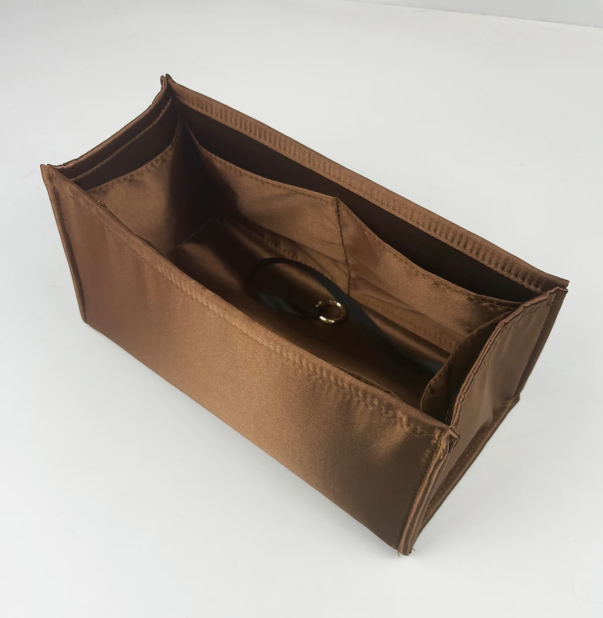 For K elly 25 28 32 35 Insert Organizer Handbags Purse Tote Bag K elly Organizer Tote Liner Bag Insert Premium Silk(Handmade）