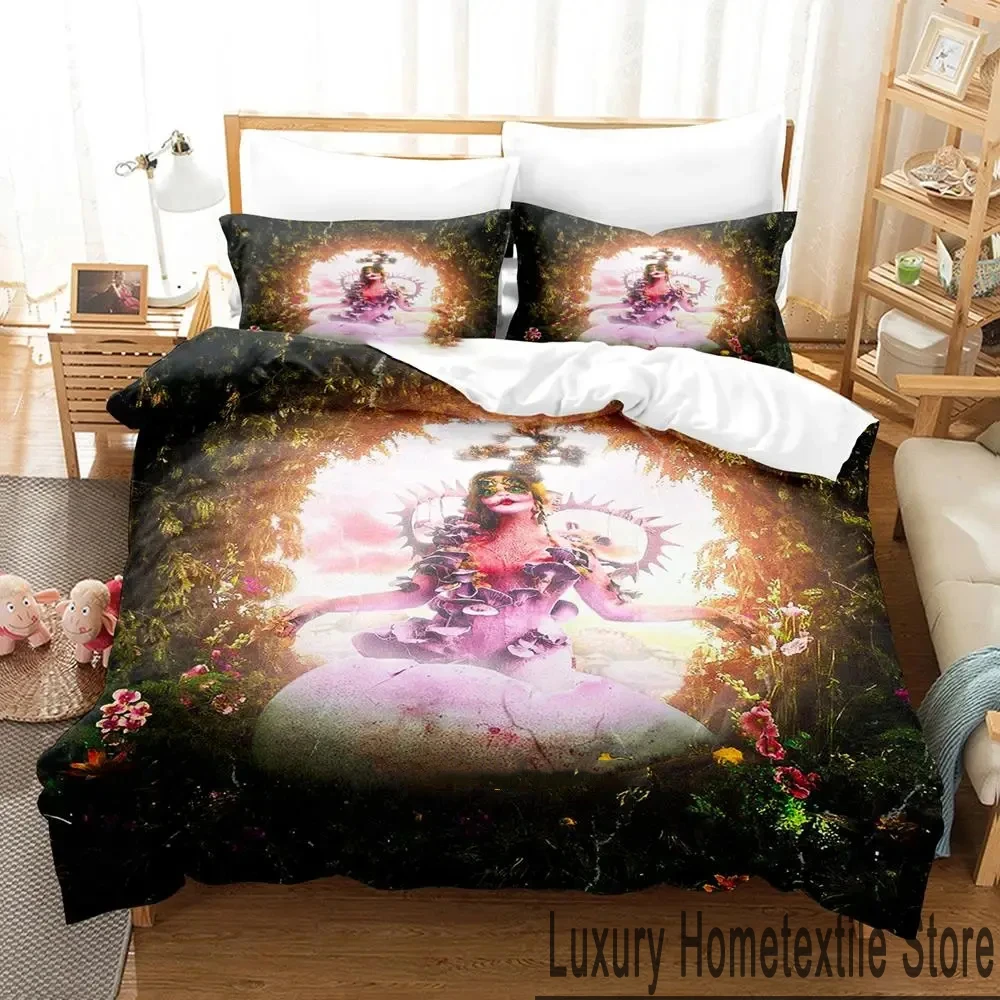 3D Print Portals Melanie Martinez album Bedding Set Double Twin King Duvet Cover Comforter Pillowcase Boys Girls Adults Bedroom