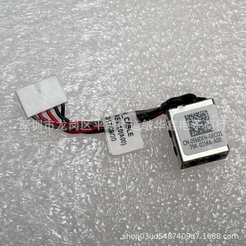

For DELL latitude 5480 E5480 5491 E5490 power charging interface head 05MDFH