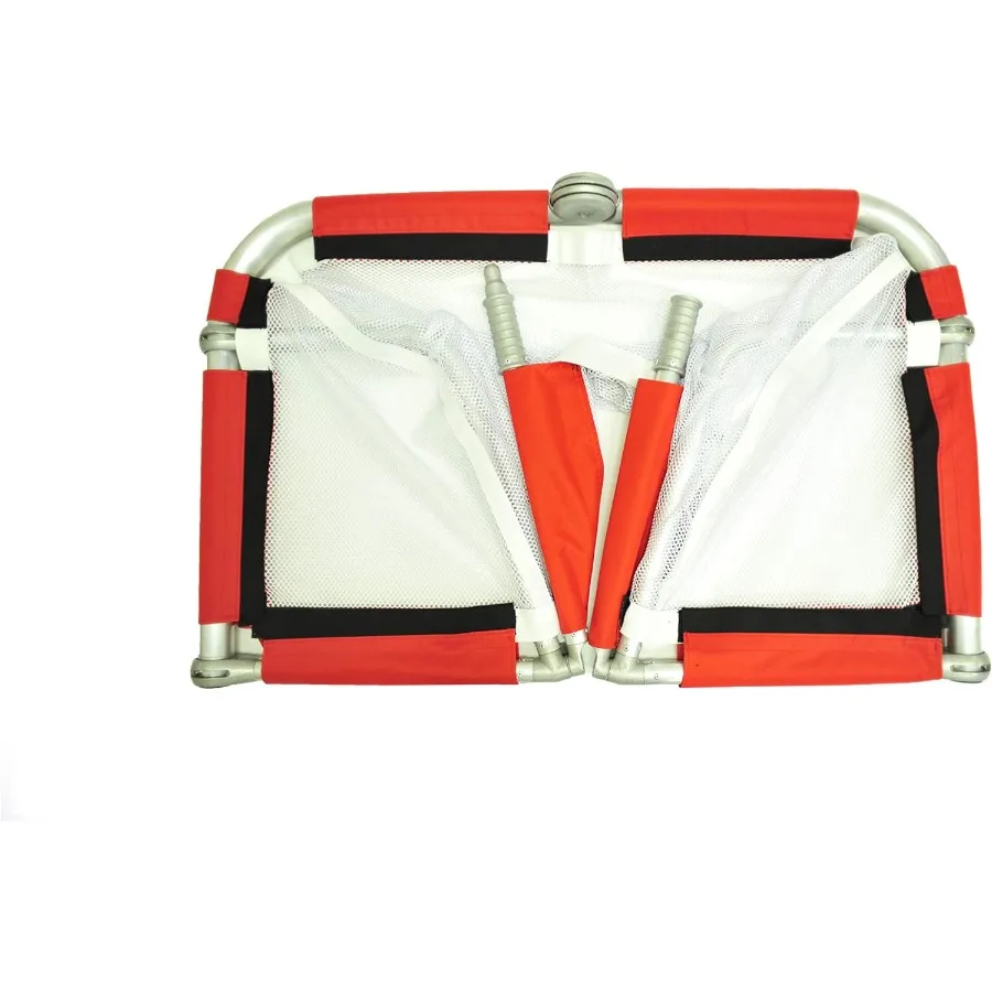 ประตูฟุตบอลอลูมิเนียมพับได้ Alpha Goal พร้อมกระเป๋าสำหรับพกพา สำหรับการฝึกซ้อมกีฬากลางแจ้ง ดีไซน์น้ำหนักเบาและทนทาน พร้อม Ea