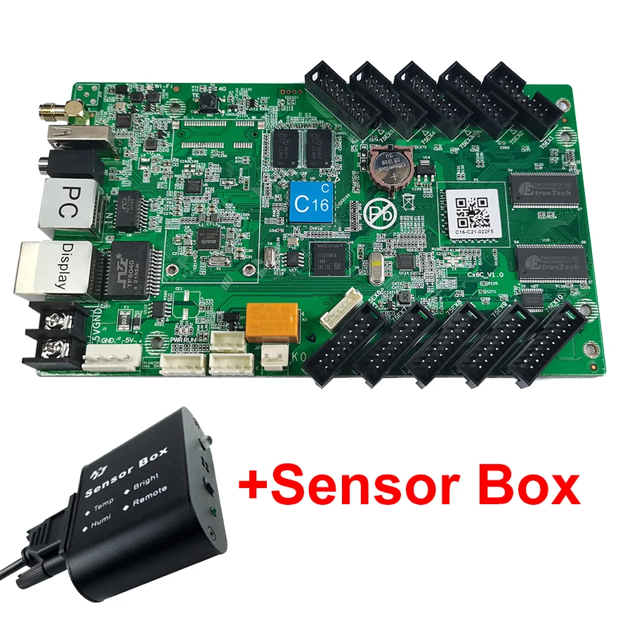 Huidu Asynchronous (Connecting Receiving card Supportable) Full Color Video LED Display Control Card