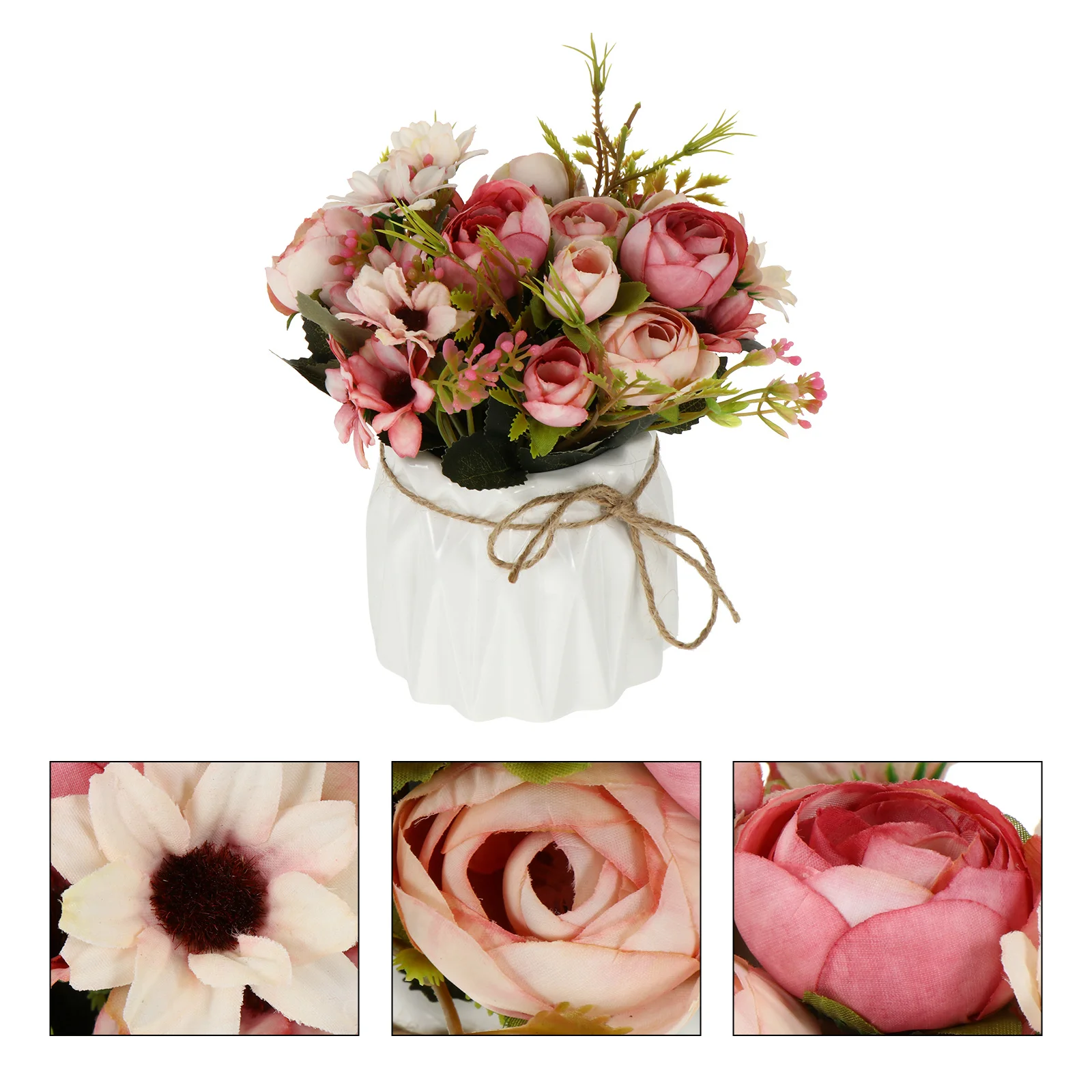 

Bonsai Home Decor Cute Room Artificial Flowers Simulation Faux Small Decoration