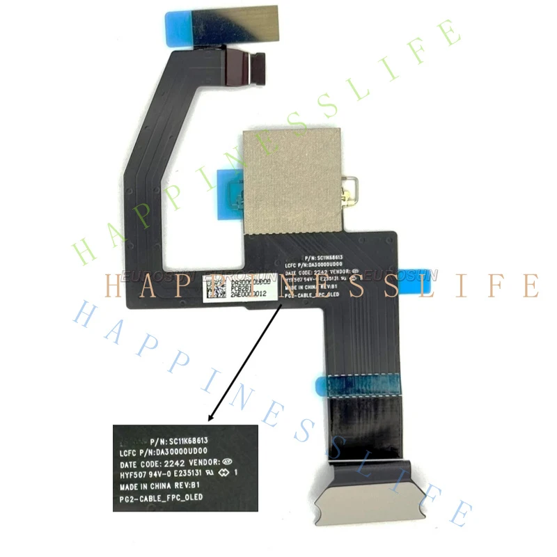 Y... New For ThinkPad Z13 G2 Laptop OLED LCD Cable Screen Line SC11K68613 DA30000UD00