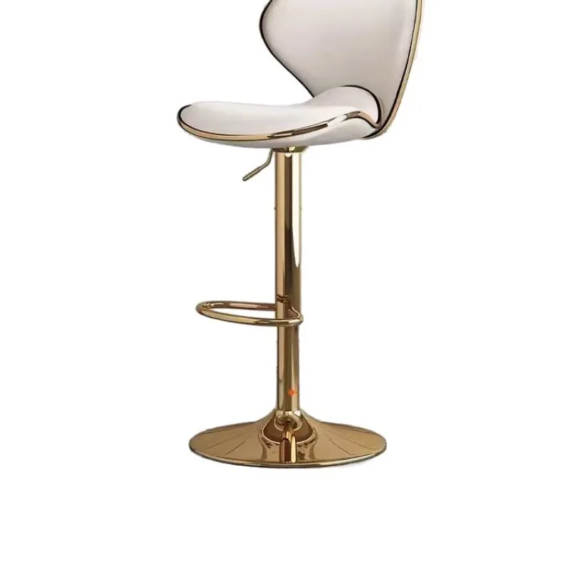 Home light luxury modern checkout page chair, high stool high chair stool