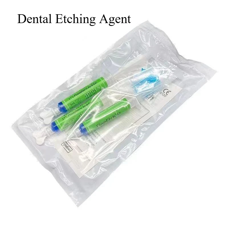 5ml/3pcs Dental Etchant Special 37%Phosphate Gel Treatment Cleaner High Viscosity Oral Restorative Dentistry Medical Materials