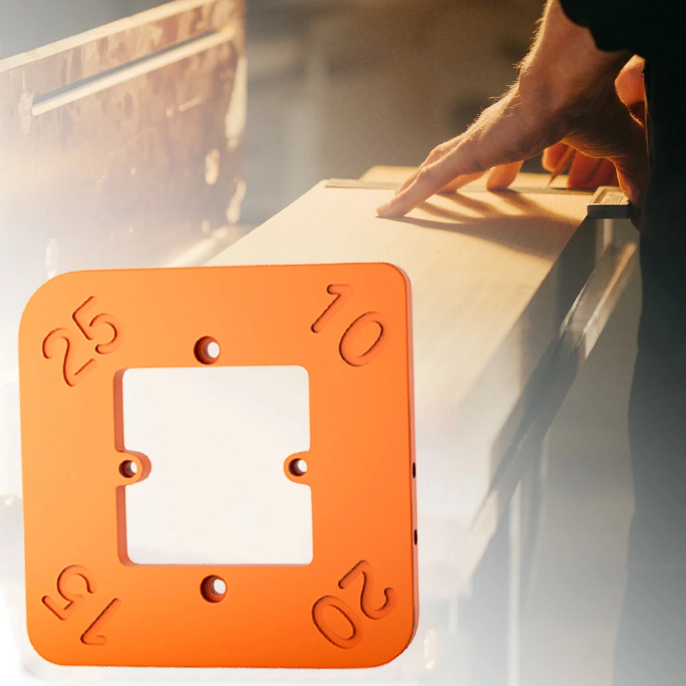 Cetakan Radius Sudut untuk Router Kayu Jig R10-R25/R30-R50 Alat Penggiling Sudut Melengkung Alat Radian Melingkar untuk Pekerjaan Kayu