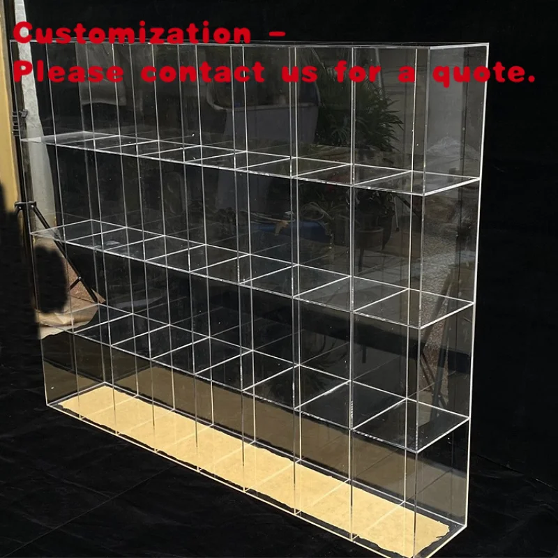 

custom.Modern Transparent Toy Car Acrylic Display Cabinet Rectangular Acrylic Display