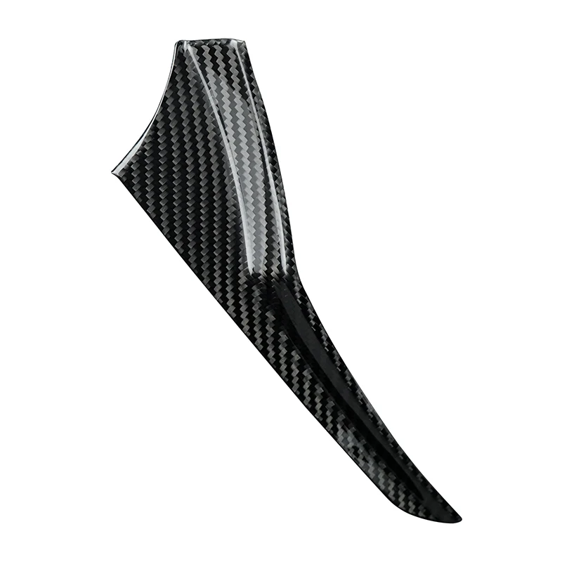 Shasha Real Carbon Fiber Lower Left Passenger Side Glove Case Cover for Abarth 595 695 500 2012-2024