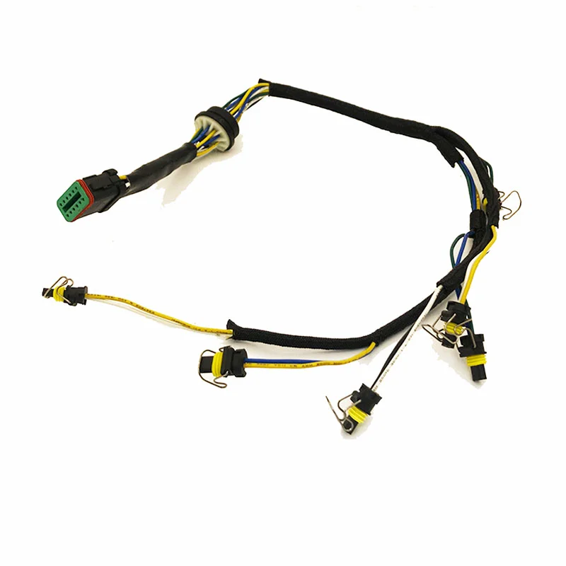 excavator accessories Carter 324D/326D/329D/C7 engine Oil nozzle harness Fuel injector Cylinder line