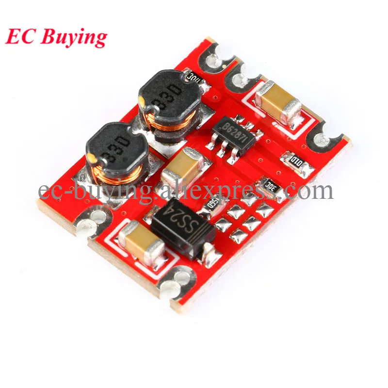 5Pcs/1pc 600MA DC-DC Automatic Buck Boost Power Module Step Up Down Board Input 3V-15V Output 3.3V/5V/4.2V/9V/12V Electronic DIY